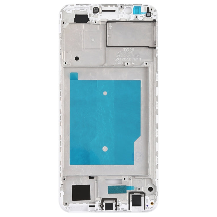 Front Housing LCD Frame Bezel for Huawei Nova 2 Lite / Y7 Prime (2018) in White