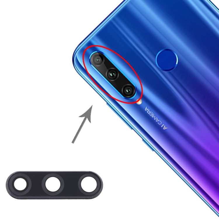 Camera Lens Cover for Huawei Honor 20i / Honor 10i / Honor 20 Lite (Black) With Precision Fit and Durable Construction