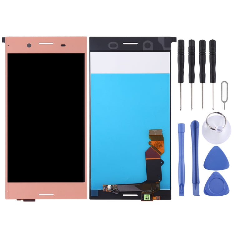 Full Assembly Replacement LCD Display and Touch Screen Digitizer for Sony Xperia XZ Premium (Pink)
