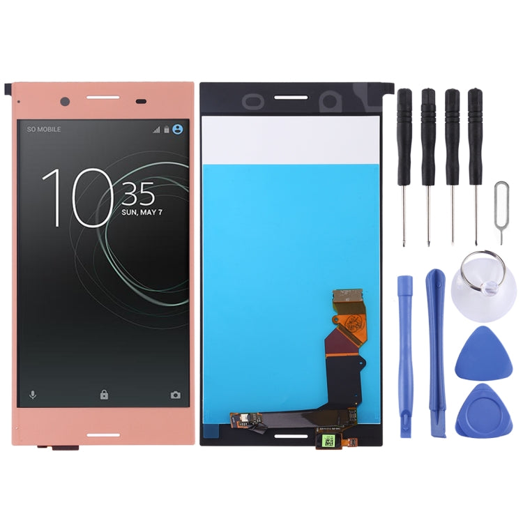 Full Assembly Replacement LCD Display and Touch Screen Digitizer for Sony Xperia XZ Premium (Pink)
