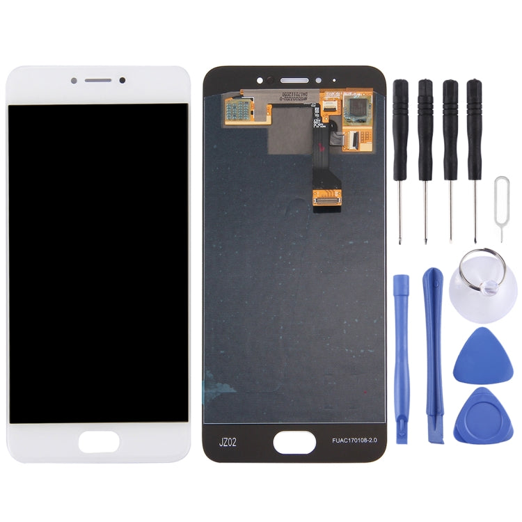 Meizu Pro 6s LCD Screen and Touch Digitizer Assembly (White) - Renew Your Device with Quality Assurance