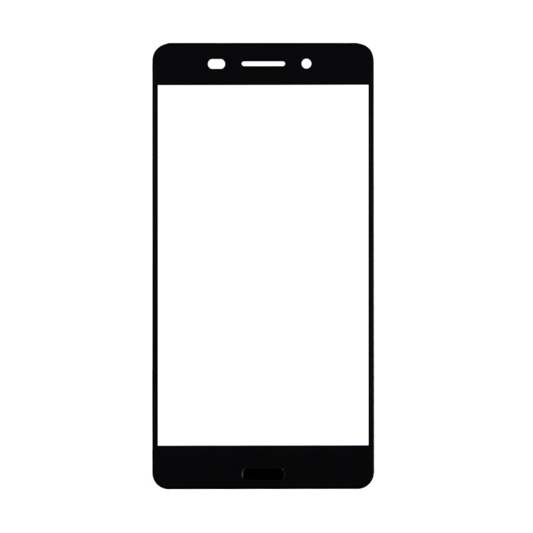 Front Screen Outer Glass Lens for Nokia 6 (Black) - High Quality Replacement Lens with Perfect Fit and Verified Functionality