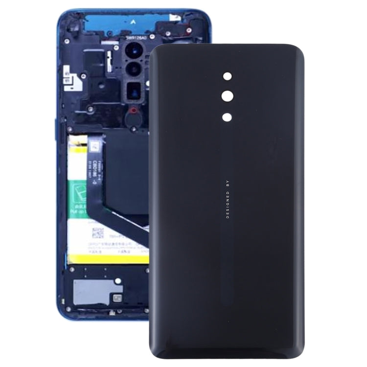 Black Back Cover for OPPO Reno/Reno 5G - Sleek Replacement