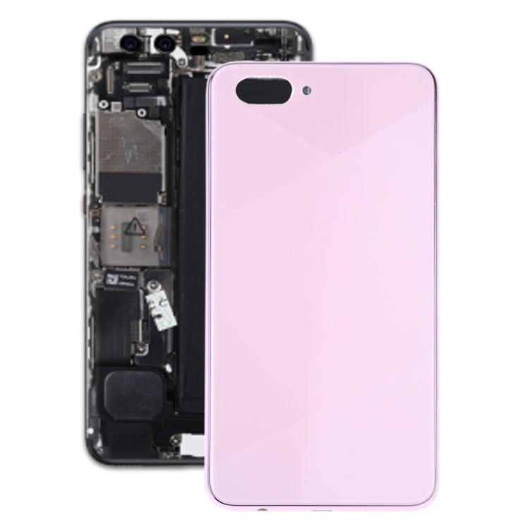 Pink Back Cover with Frame for OPPO A5 / A3s