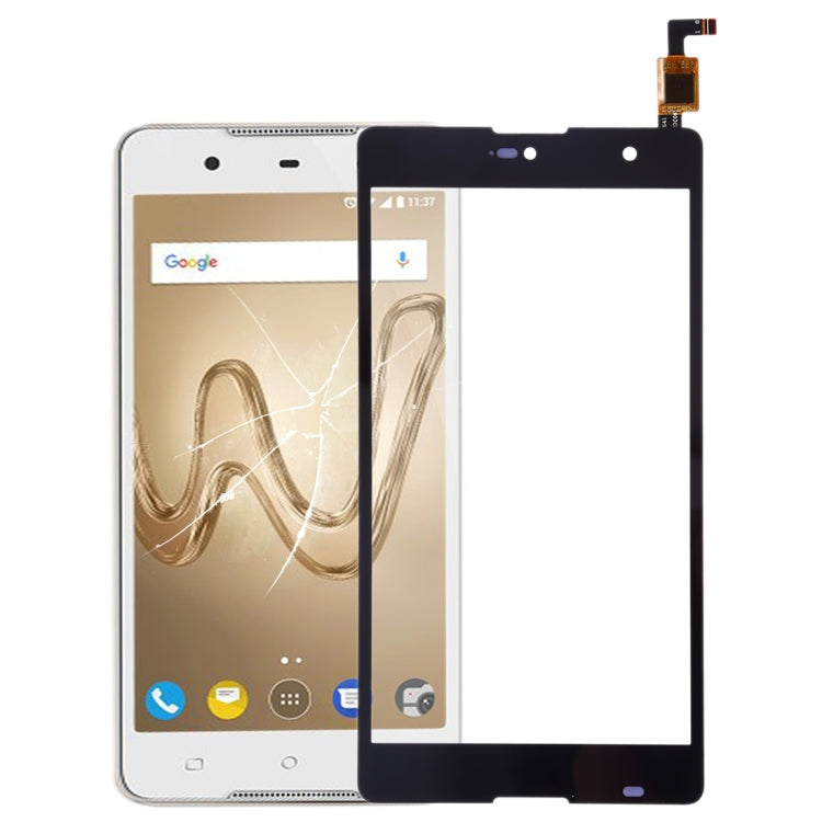 Black Touch Panel Replacement for Wiko Robby