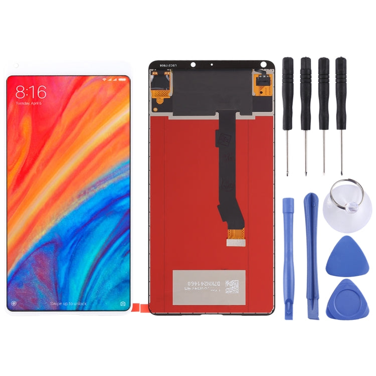 Full Assembly White LCD Screen and Digitizer for Xiaomi MI Mix 2S