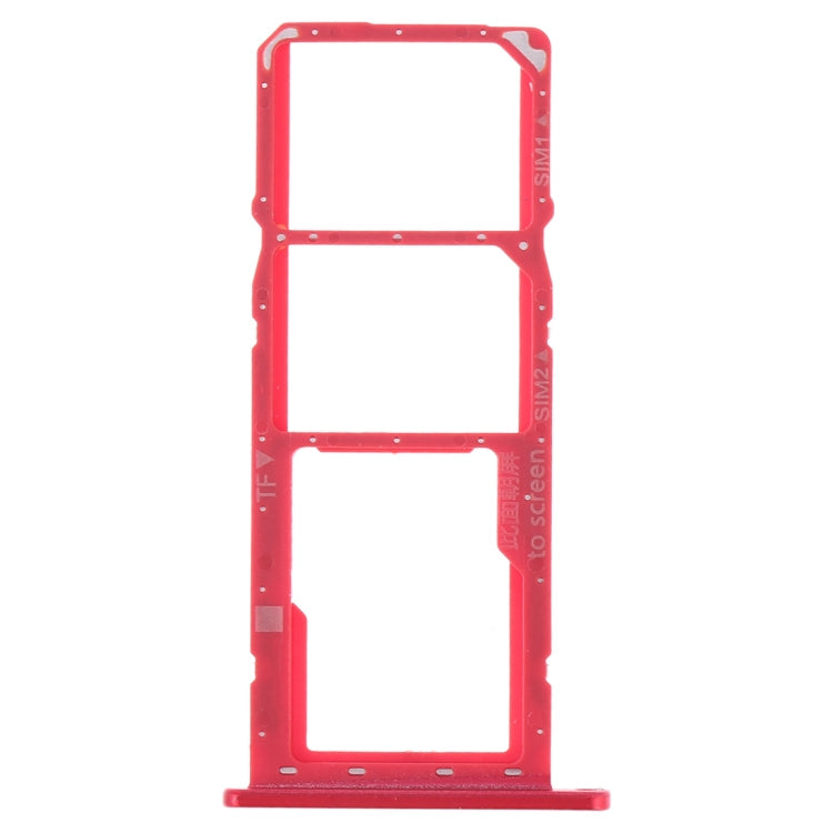 Red SIM Card Tray Set for Huawei Y7 (2019) / Y7 Pro (2019) / Y7 Prime (2019)