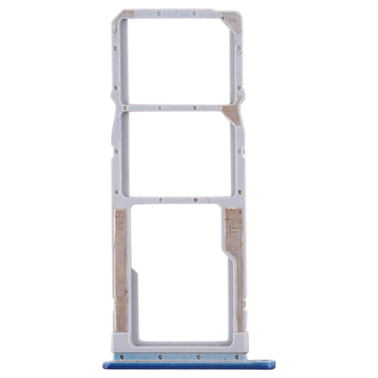 SIM Card Tray Set with Micro SD Card Tray for Xiaomi Redmi 7A (Dark Blue)