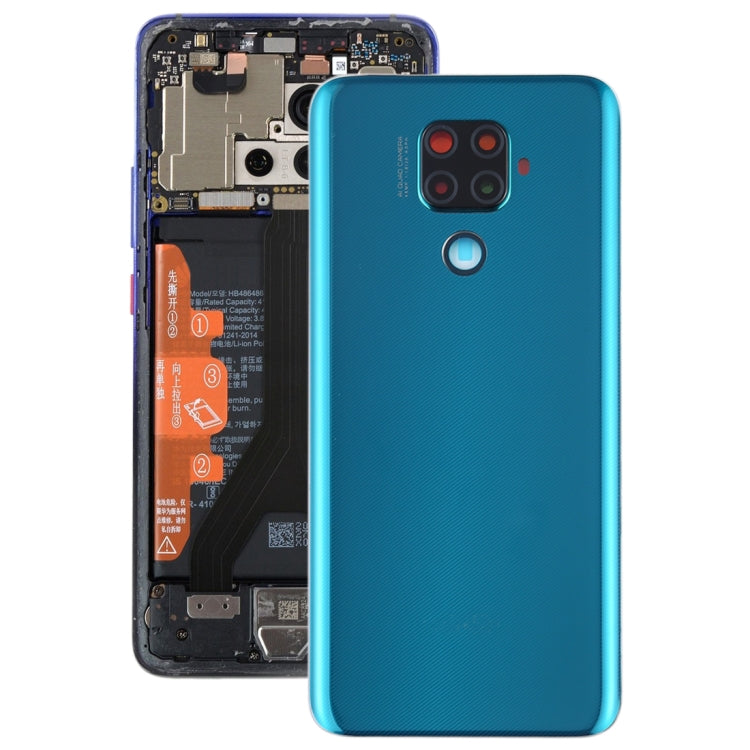 Battery Back Cover with Camera Lens Replacement for Huawei Mate 30 Lite (Green)
