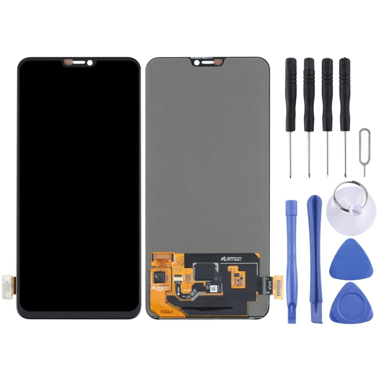 LCD Screen and Digitizer Full Assembly Upgrade for Vivo X21 In-Display Fingerprint Scanning (Black)