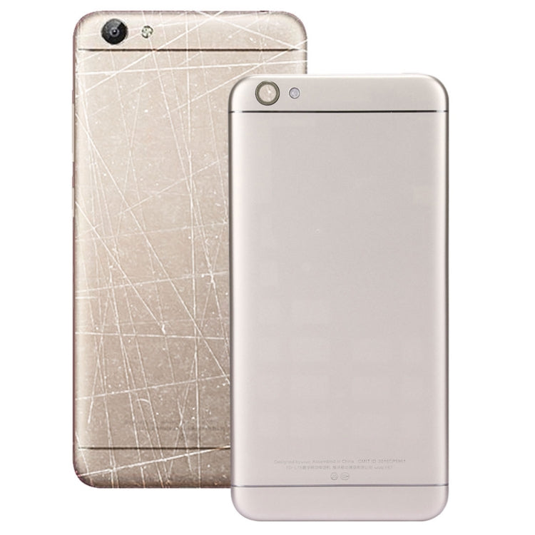 Golden Stylish Back Cover for Vivo Y67 / V5 - Protection and Enhancement