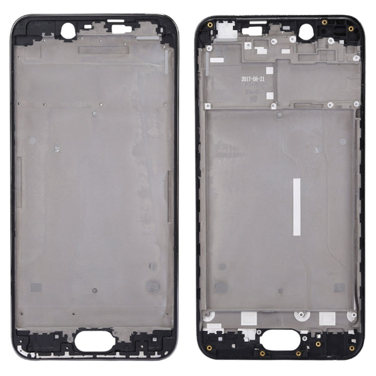 Black Front Housing LCD Frame Bezel Plate for Vivo Y67 / V5