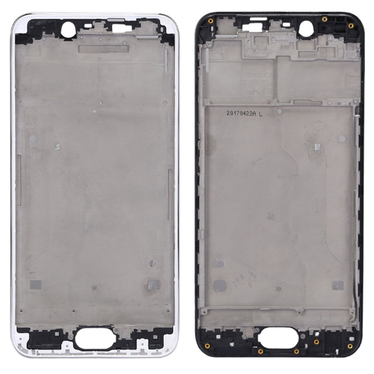 Vivo Y67/V5 Silver Front Housing LCD Frame Bezel Plate