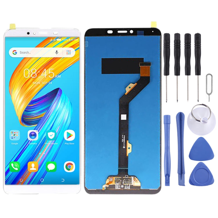 Tecno Spark 2 KA7 White LCD Screen and Digitizer Full Assembly