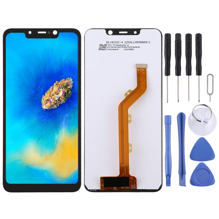 Replacement LCD Display and Touch Screen Digitizer Assembly for Tecno Spark 3 Pro / Spark 3 KB3 KB8 (Black)
