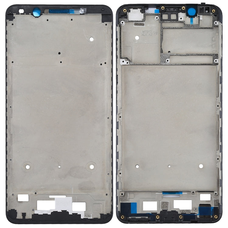 Front Housing LCD Frame Bezel Plate Replacement for Vivo Y79 (Black)