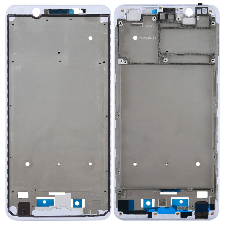 Vivo Y79 White Front Housing LCD Frame Bezel Plate