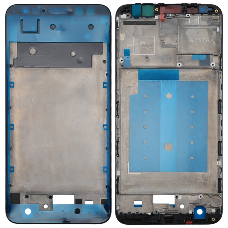Front LCD Frame Bezel Plate Replacement for Huawei Mate 10 Lite/Maimang 6 (Black)