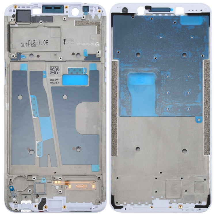 OPPO A73 / F5 White Front Housing LCD Frame Bezel Plate