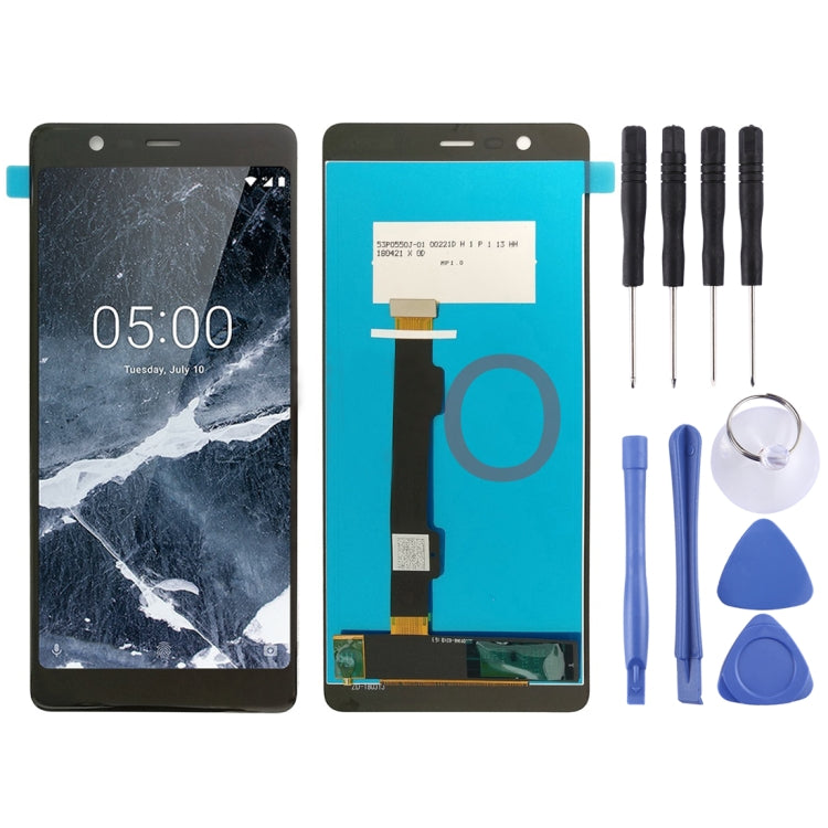 Black LCD Display and Touch Screen Digitizer Assembly for Nokia 5.1 TA 1024 1027 1044 1053 1008 1030 1109