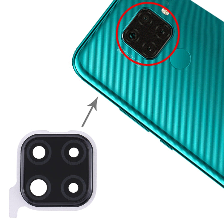 Huawei Mate 30 Lite Camera Lens Cover - Upgraded Black Cover for Protection