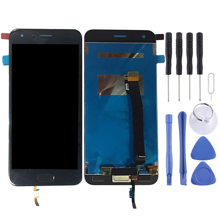 LCD Display and Touch Screen Replacement with Home Button for Asus ZenFone 4 / ZE554KL (Black)