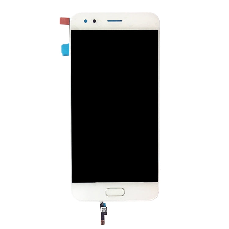 LCD Screen and Digitizer Assembly with Home Button for Asus ZenFone 4 / ZE554KL Refreshes (White)
