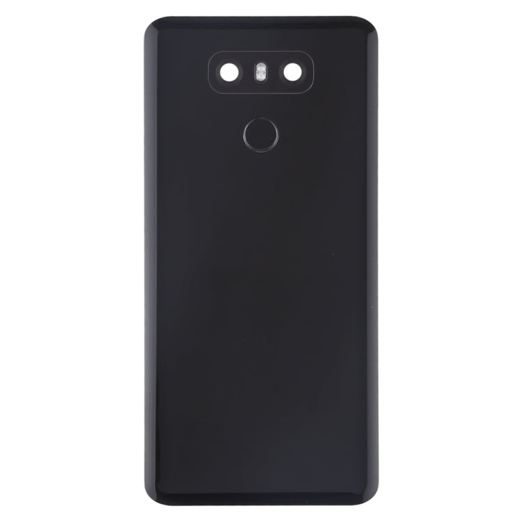 Battery Back Cover with Camera Lens & Fingerprint Sensor for LG G6 in Black