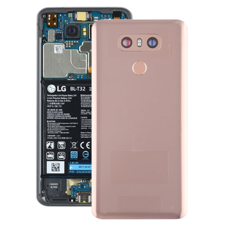 Gold Battery Back Cover with Camera Lens & Fingerprint Sensor for LG G6