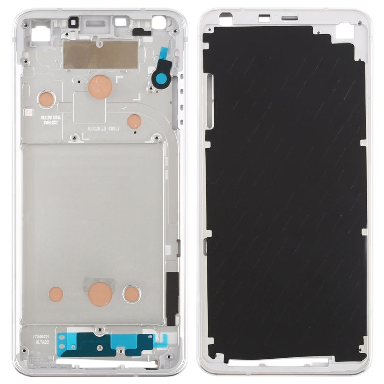 Front Housing LCD Frame Bezel Plate Replacement for LG G6 - Silver