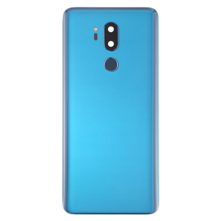 Battery Back Cover with Camera Lens & Fingerprint Sensor for LG G7 ThinQ / G710 / G710EM / G710PM / G710VMP (Blue)