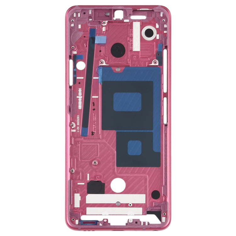 Pink Front Housing LCD Frame Bezel Plate for LG G7 ThinQ / G710