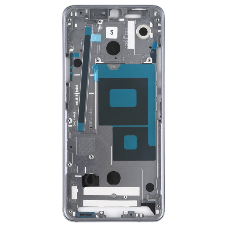 Replacement Front Housing LCD Frame Bezel Plate for LG G7 ThinQ / G710 (Silver)