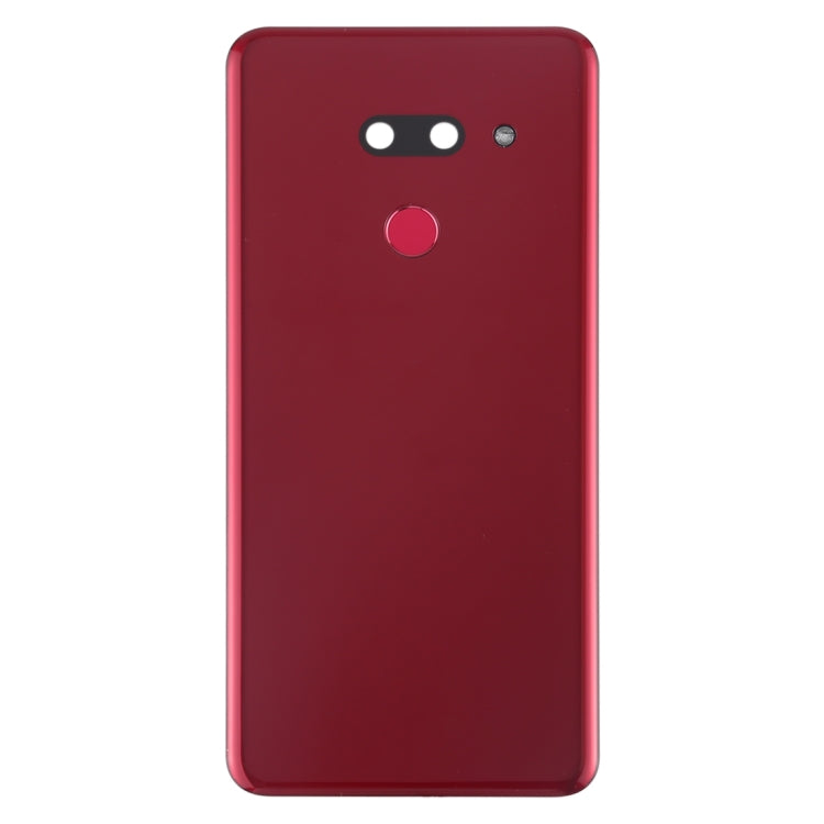 Battery Back Cover with Camera Lens & Fingerprint Sensor for LG G8 ThinQ (US Version) - Red