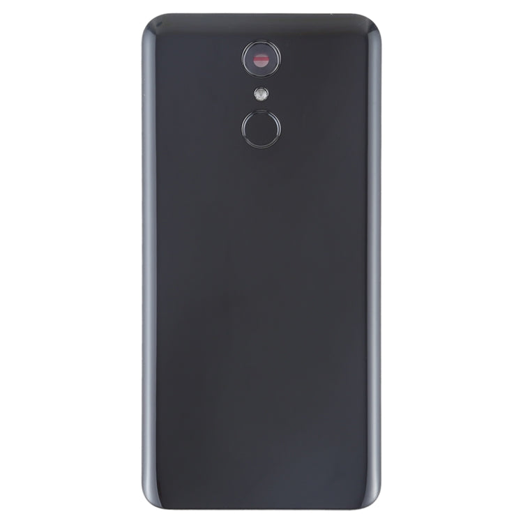 LG Q7 / Q7+ Black Battery Back Cover with Camera Lens & Fingerprint Sensor