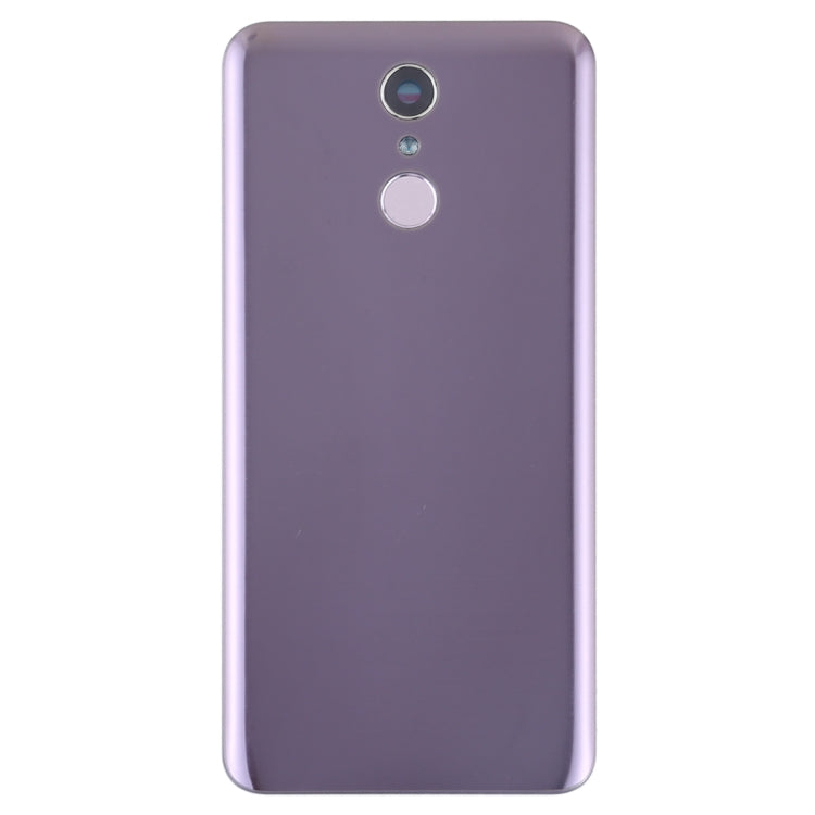 Battery Back Cover with Integrated Camera Lens and Fingerprint Sensor for LG Q7/Q7+ (Purple)