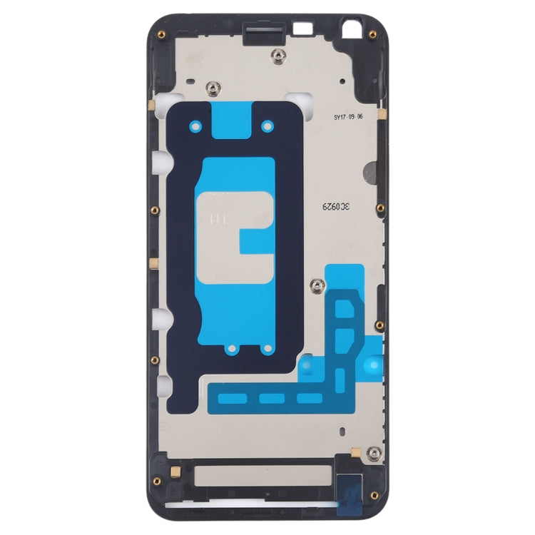 Front Housing LCD Frame Bezel Plate Replacement for LG Q6 / Q6+ / LG-M700 / M700 / M700A / US700 / M700H / M703 / M700Y (Black)