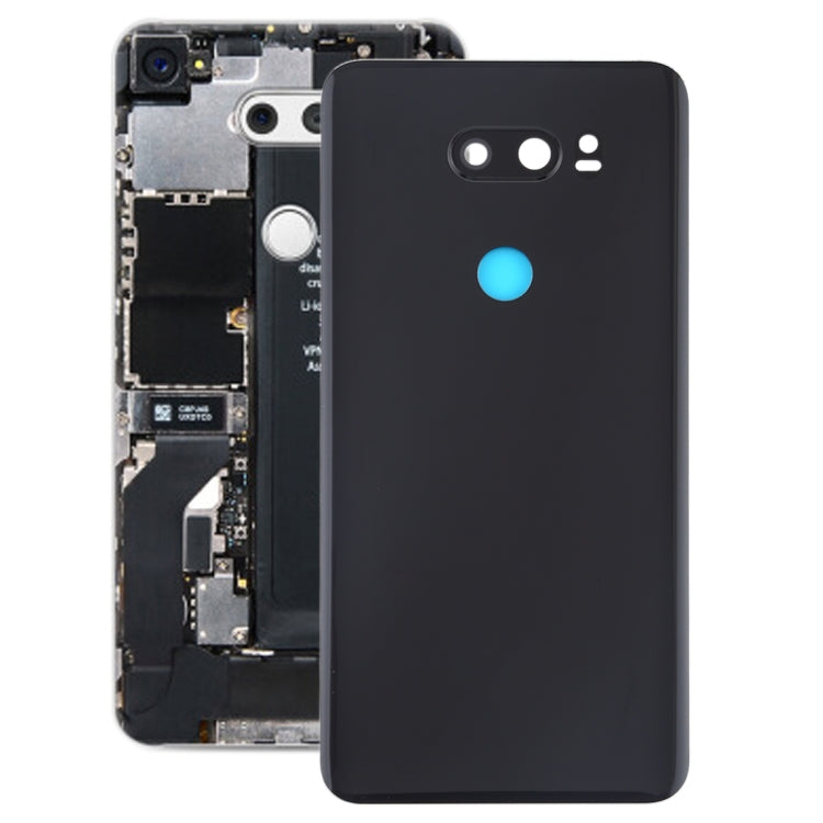 Black Battery Back Cover with Camera Lens for LG V30 / VS996 / LS998U / H933 / LS998U / H930