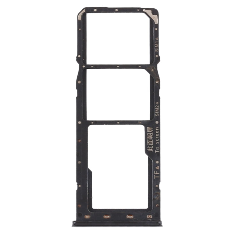 SIM Card Tray, SIM Card Tray, and Micro SD Card Tray Set for OPPO Realme 3 Pro / Realme X Lite (Black)