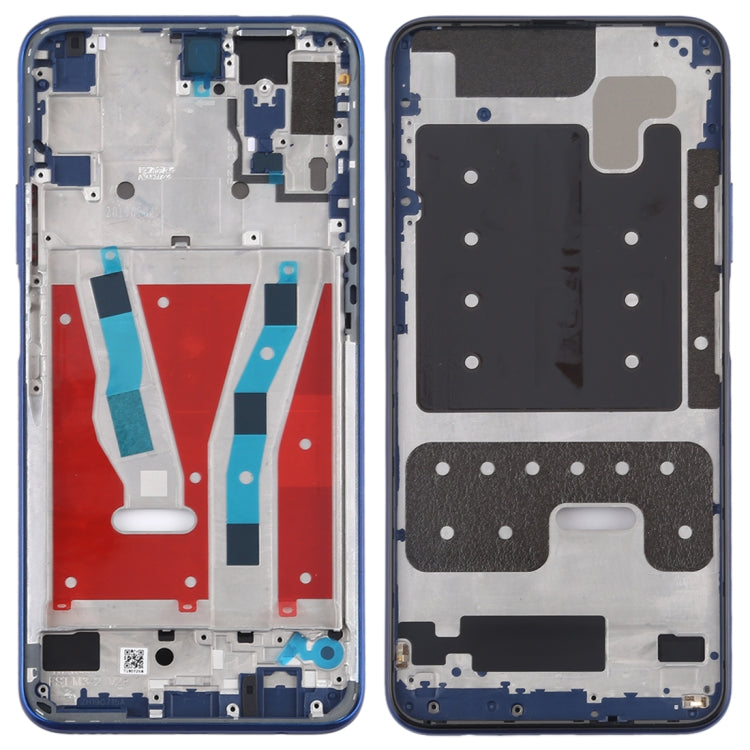 Original Middle Frame Bezel Plate for Huawei Honor 9X in Blue