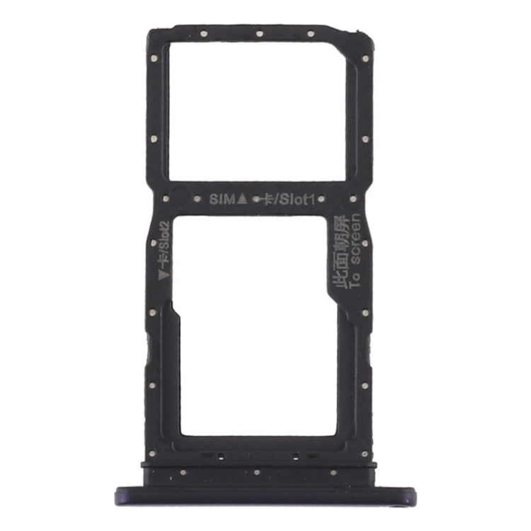 Purple SIM Card Tray and Micro SD Card Tray Replacement for Huawei Honor 9X Pro