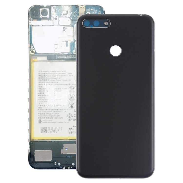Black Back Cover with Side Keys for Huawei Y6 (2018) for Enhanced Style and Functionality