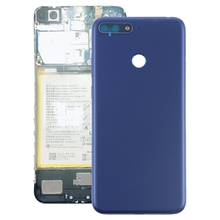 Blue Back Cover with Side Keys for Huawei Y6 (2018)