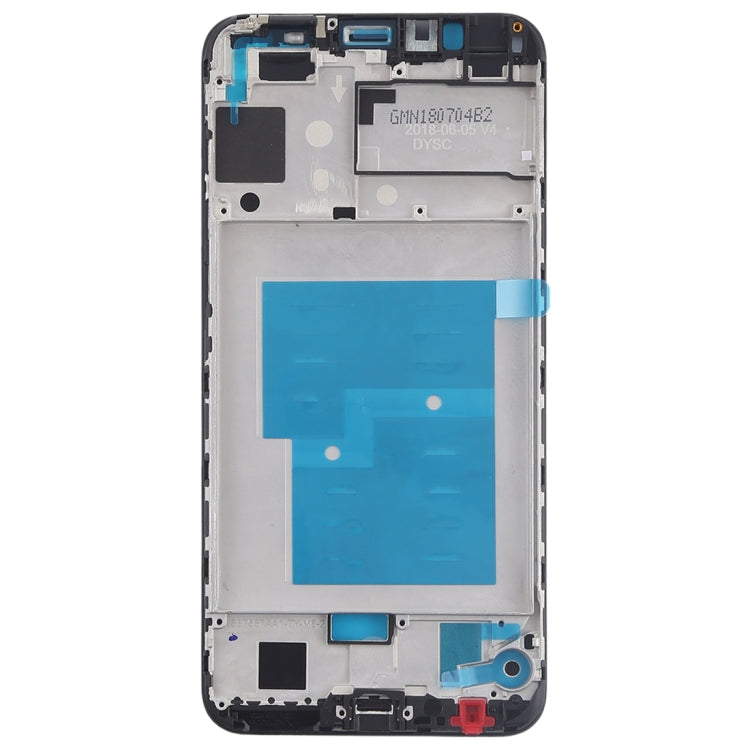 Huawei Y6 (2018) Black Front Housing LCD Frame Bezel