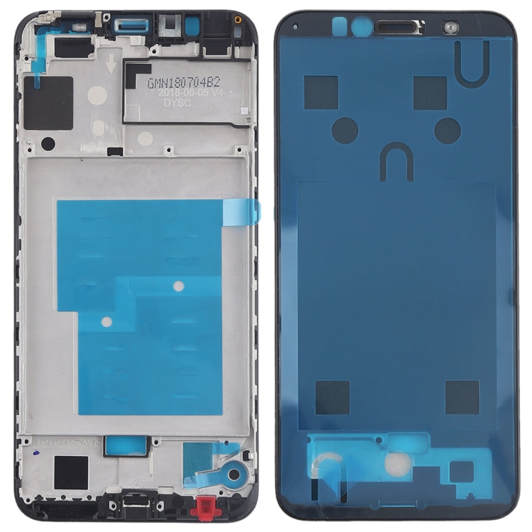 Huawei Y6 (2018) Black Front Housing LCD Frame Bezel