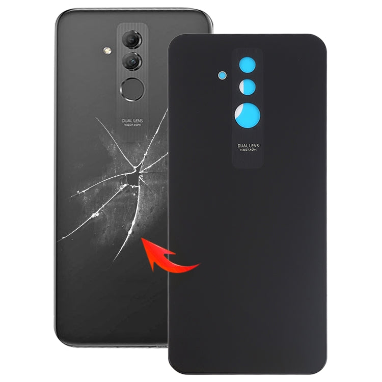 Replacement Battery Back Cover for Huawei Mate 20 Lite / Maimang 7 in Black Color