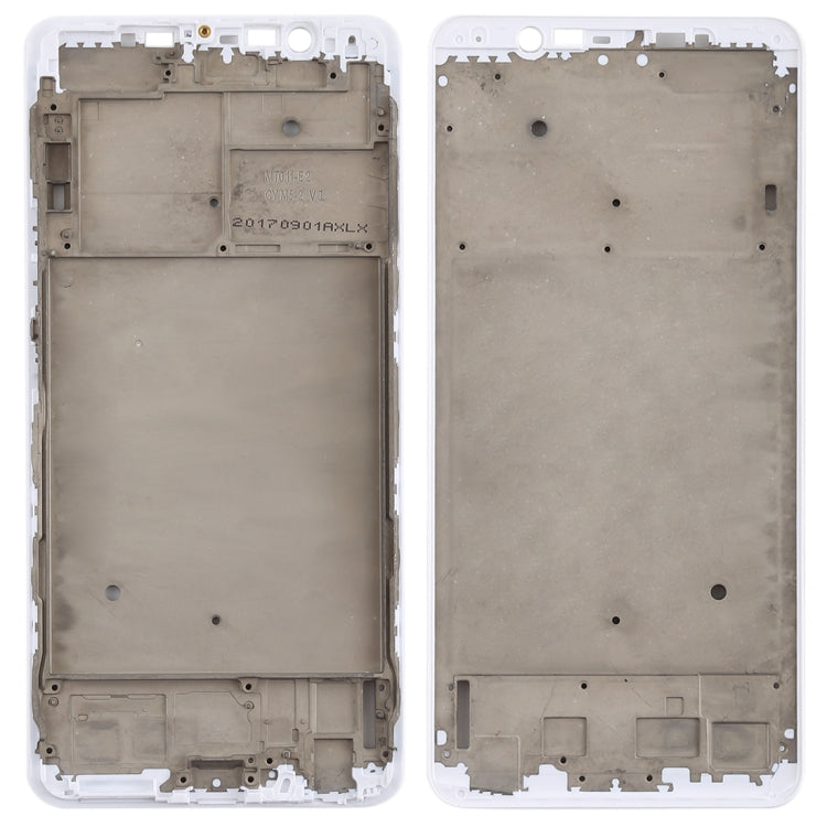 White Front Housing LCD Frame Bezel Plate for Vivo X20