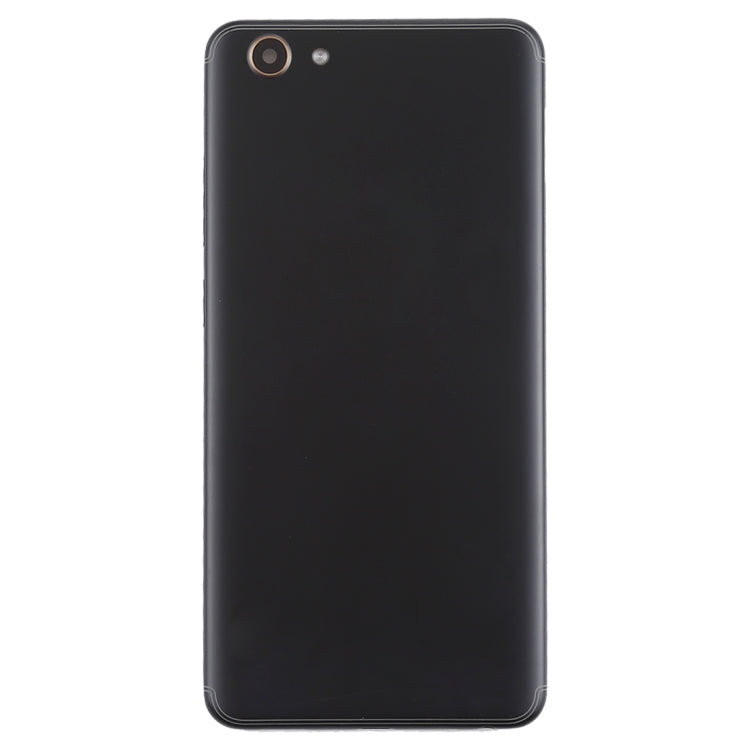 Black Back Cover with Camera Lens and Side Keys for Vivo Y71