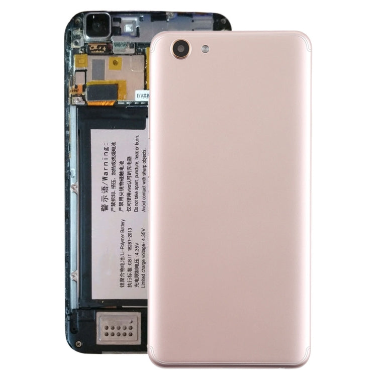 Gold Back Cover with Camera Lens Side Keys for Vivo Y71