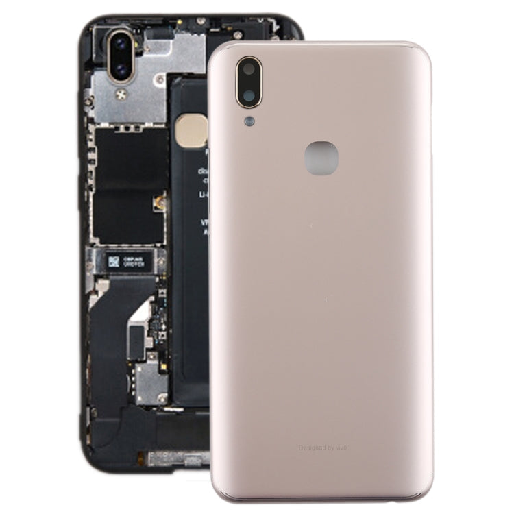 Back Cover with Camera Lens and Side Keys for Vivo Y85 in Gold